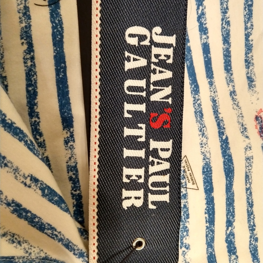 NWT Jean Paul Gaultier stripes ICONIC Telnyashka